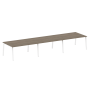 Стол для переговоров (3 столешницы) на А-образном м/к Metal System Style БА.ПРГ-3.4 4800x1235x750