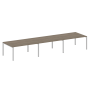 Переговорный стол 3 столешницы Metal System Style БП.ПРГ-3.4 4800x1235x750