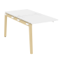 Наборный элемент рабочей станции на деревянных опорах Onix Wood OW.2.NRS-0.8 780x1635x750