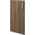 Дверь из ЛДСП к узким стеллажам Аргентум НТ-600.Ф 390x16x764