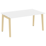 Стол переговорный на деревянных опорах Onix Wood OW.PRG-1.4 1580x980x750