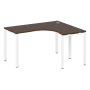 Стол криволинейный правый Metal System Style БП.СА-3 Пр 1400x1200x750