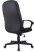 Кресло руководителя T-898 черный Leather Black эко.кожа крестов. пластик