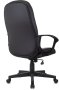 Кресло руководителя T-898 черный Leather Black эко.кожа крестов. пластик