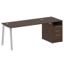 Рабочая станция Metal System Style БА.РС-СТП-1.4 2012x720x750
