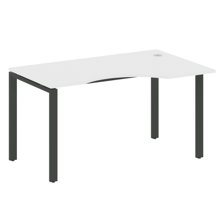 Стол криволинейный правый Metal System Style БП.СА-2 Пр 1400x900x750