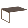 Проходной наборный элемент переговорного стола Metal System Style БО.ППРГ-3 1400x1235x750