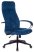 Кресло руководителя CH-608Fabric темно-синий Velvet 29 крестов. пластик