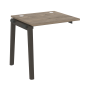 Наборный элемент рабочей станции на деревянных опорах Onix Wood OW.1.NRS-0.7 780x720x750