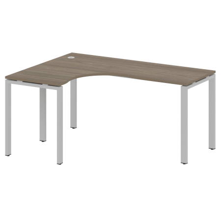 Стол криволинейный левый Metal System Style БП.СА-4 Л 1600x1200x750