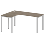 Стол криволинейный левый Metal System Style БП.СА-4 Л 1600x1200x750