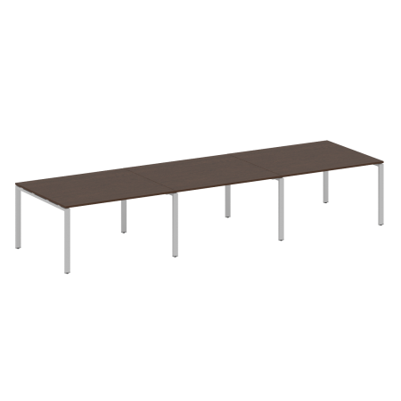 Переговорный стол 3 столешницы Metal System Style БП.ПРГ-3.3 4200x1235x750