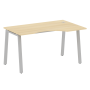 Стол криволинейный правый Metal System Style БА.СА-2 Пр 1400x900x750