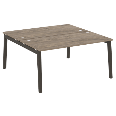 Рабочая станция на деревянных опорах Onix Wood OW.D.RS-2.4.8 1580x1635x750