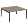 Рабочая станция на деревянных опорах Onix Wood OW.D.RS-2.4.8 1580x1635x750