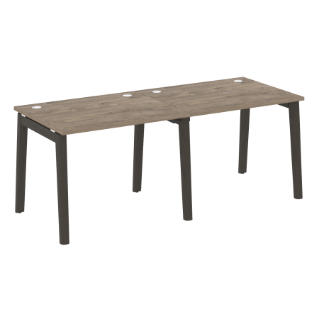 Рабочая станция на деревянных опорах Onix Wood OW.RS-2.1.8 1960x800x750
