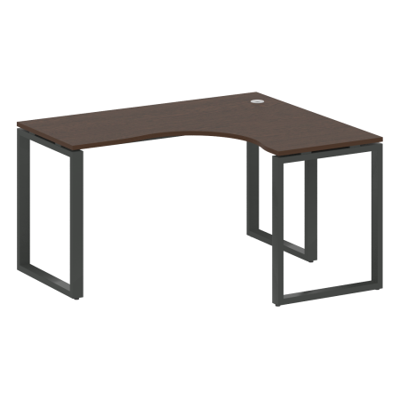 Стол криволинейный правый Metal System Style БО.СА-3 Пр 1400x1200x750