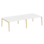 Рабочая станция на деревянных опорах Onix Wood OW.D.RS-4.4.7 3160x1475x750