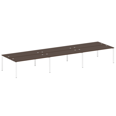 Рабочая станция на 6 раб. мест Metal System Style БП.СМ-6.5 5400x1475x750