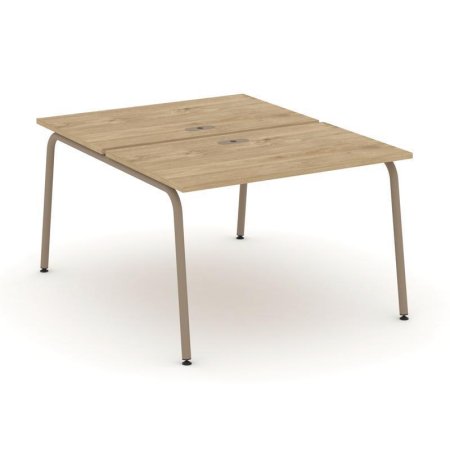 Рабочая станция 2 места ES.D.RS-2.2-LK (1180х1500х750)
