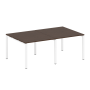 Переговорный стол 2 столешницы Metal System Style БП.ПРГ-2.1 2000x1235x750