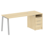 Рабочая станция Metal System Style БА.РС-СТП-1.3 1812x720x750