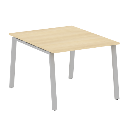 Стол для переговоров (1 столешница) на А-образном м/к Metal System Style БА.ПРГ-1.1 1000x1235x750