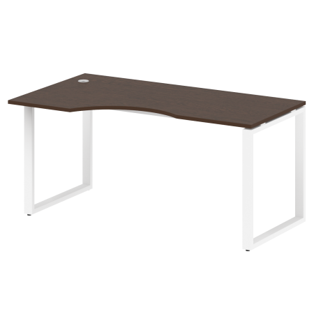 Стол криволинейный левый Metal System Style БО.СА-1 Л 1600x900x750