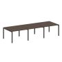 Переговорный стол 3 столешницы Metal System Style БП.ПРГ-3.2 3600x1235x750