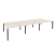 Рабочая станция на П-образном м/к Onix O.MP-D.RS-6.3.8 4140x1635x750