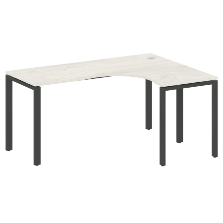 Стол криволинейный правый Metal System Style БП.СА-4 Пр 1600x1200x750