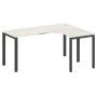 Стол криволинейный правый Metal System Style БП.СА-4 Пр 1600x1200x750