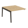 Наборный элемент рабочей станции на деревянных опорах Onix Wood OW.2.NRS-2.7 1180x1475x750
