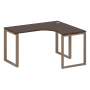 Стол криволинейный правый Metal System Style БО.СА-3 Пр 1400x1200x750