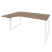 Стол эргономичный левый на О-образном м/к Onix O.MO-SA-4L 1580x1180x750