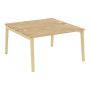 Рабочая станция на деревянных опорах Onix Wood OW.D.RS-2.3.7 1380x1475x750