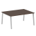 Стол для переговоров (1 столешница) на А-образном м/к Metal System Style БА.ПРГ-1.4 1600x1235x750