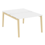 Рабочая станция на деревянных опорах Onix Wood OW.D.RS-2.2.8 1180x1635x750