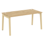 Стол рабочий на деревянных опорах Onix Wood OW.SP-4.8 1580x800x750