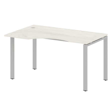Стол криволинейный левый Metal System Style БП.СА-2 Л 1400x900x750