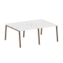 Рабочая станция на 4 рабочих места на А-образном м/к Metal System Style БА.СМ-4.1 2000x1475x750