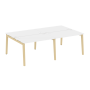 Рабочая станция на деревянных опорах Onix Wood OW.D.RS-4.2.7 2360x1475x750