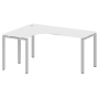 Стол криволинейный левый Metal System Style БП.СА-4 Л 1600x1200x750