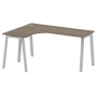 Стол криволинейный левый Metal System Style БА.СА-4 Л 1600x1200x750