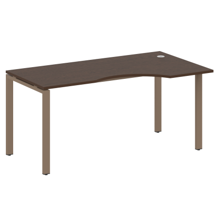 Стол криволинейный правый Metal System Style БП.СА-1 Пр 1600x900x750