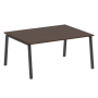 Стол для переговоров (1 столешница) на А-образном м/к Metal System Style БА.ПРГ-1.4 1600x1235x750