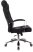 Кресло руководителя T-9928SL Fabric черный Italia Black крестов. металл хром