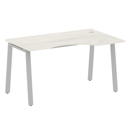 Стол криволинейный правый Metal System Style БА.СА-2 Пр 1400x900x750