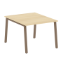 Стол для переговоров (1 столешница) на А-образном м/к Metal System Style БА.ПРГ-1.1 1000x1235x750