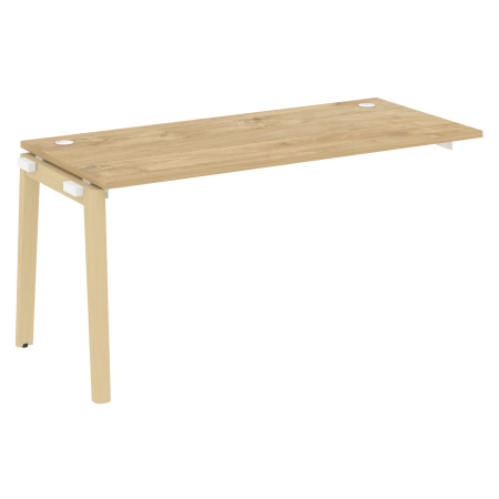Наборный элемент рабочей станции на деревянных опорах Onix Wood OW.1.NRS-4.7 1580x720x750